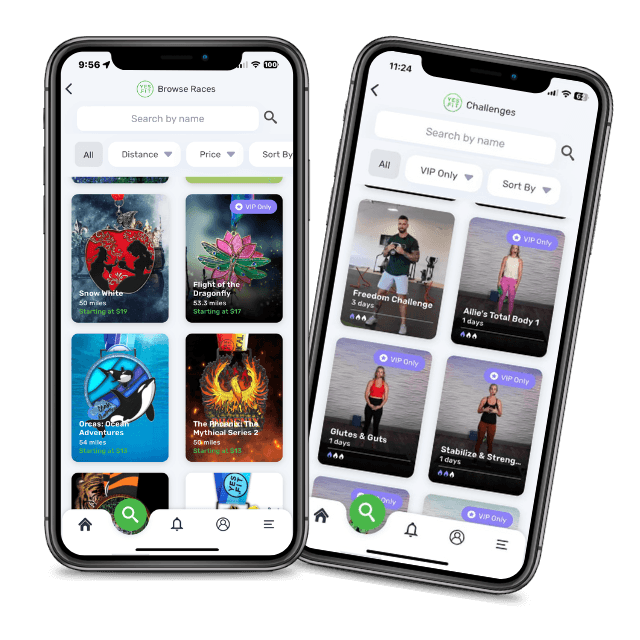 Yes.Fit App home screen